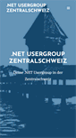 Mobile Screenshot of dotnet-zentral.ch